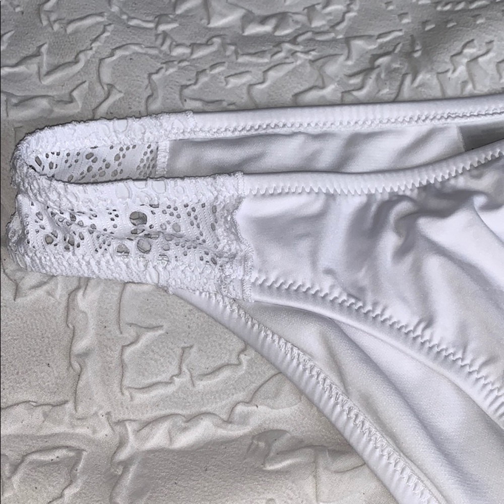 NWT White Bikini Bathing Suit Bottoms